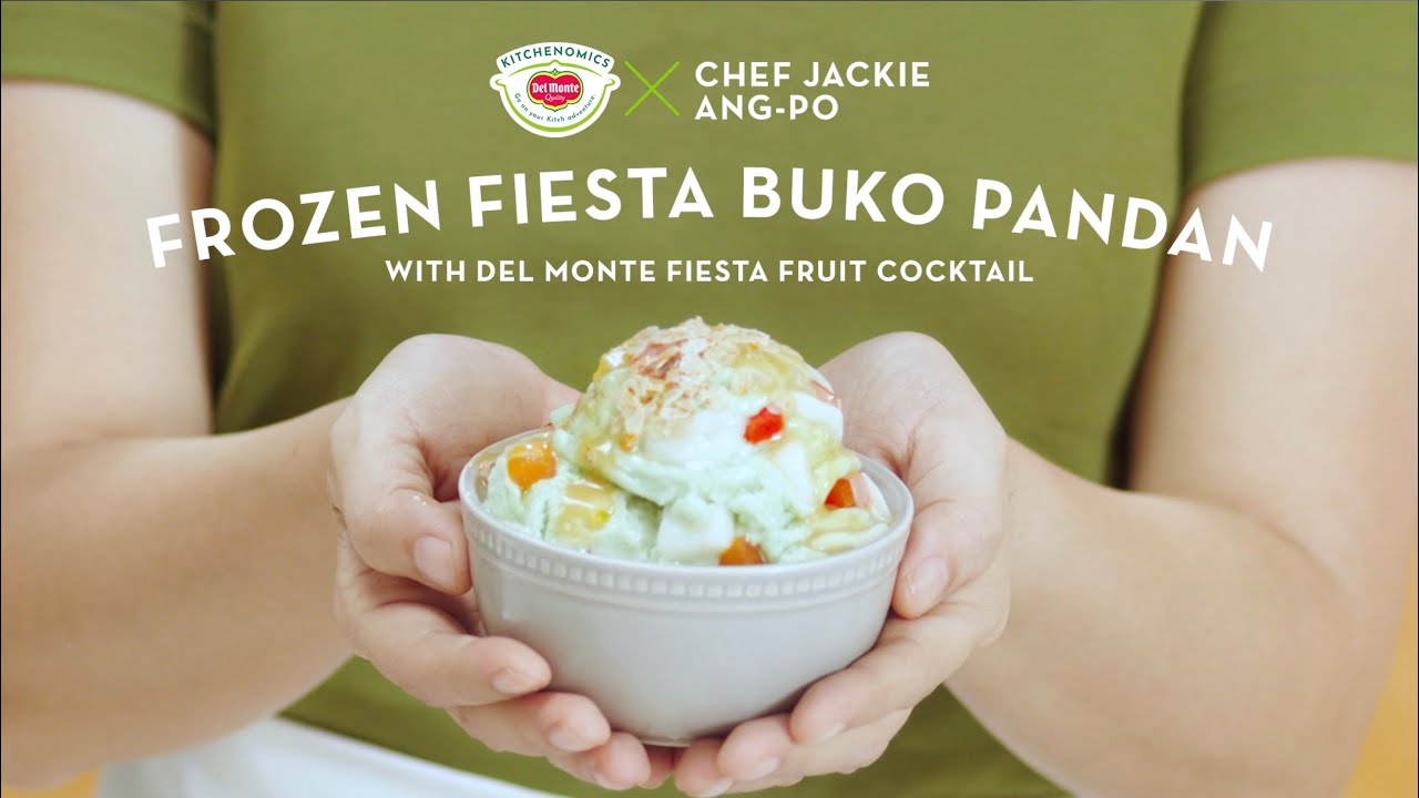 Chef Jackie Ang-Po x Del Monte Kitchenomics: Frozen Fiesta Buko Pandan