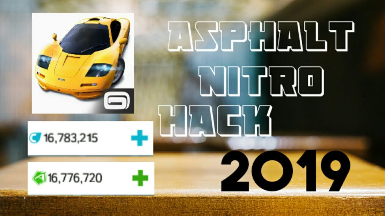 How to Hack Asphalt Nitro game in any android devices without root 2019