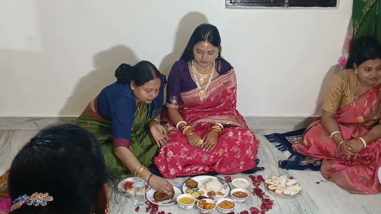 mehendi and eyebrow bhat | Mehendi | Eyebrow Bhaat | Bengali Wedding #delhikiranu
