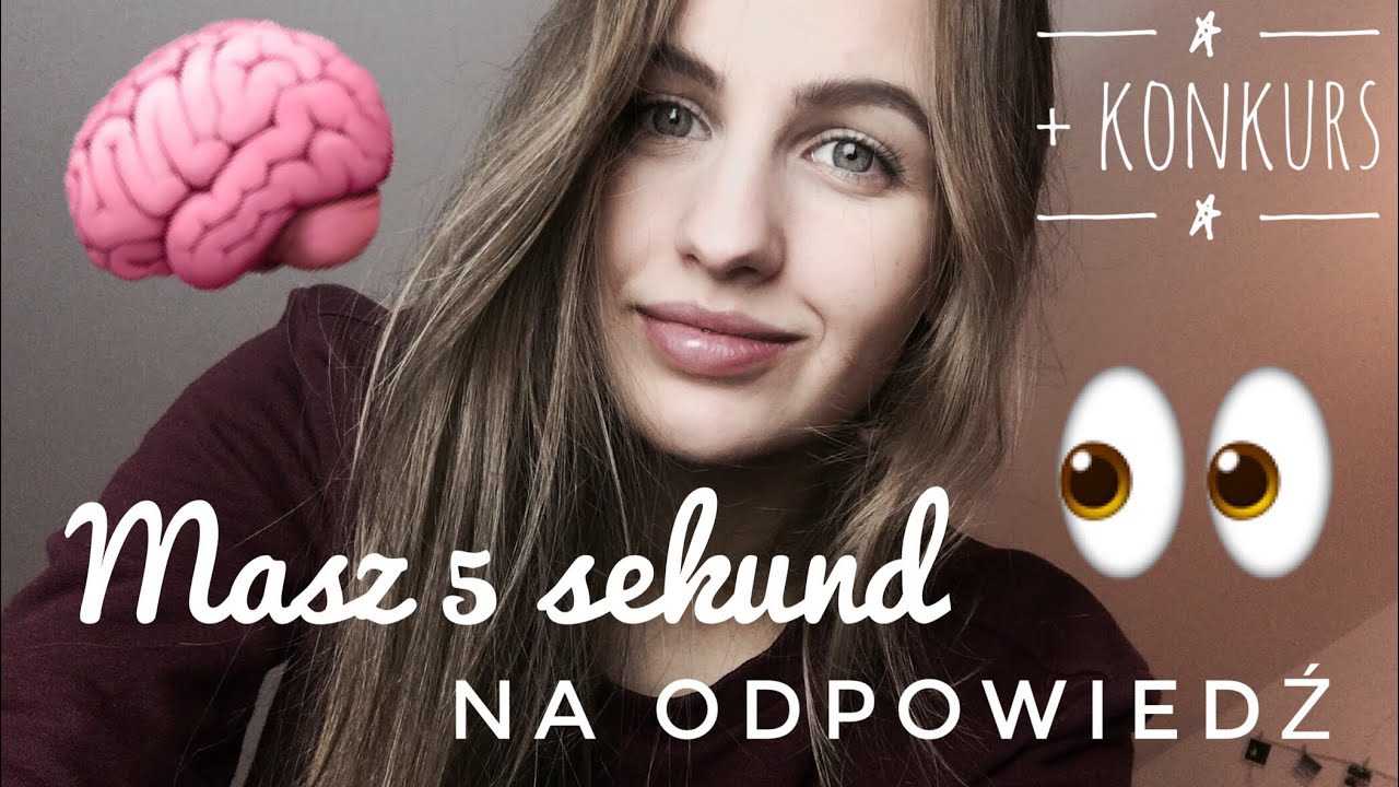 MASZ 5 SEKUND NA ODPOWIEDŹ 🧠👀#challenge + KONKURS
