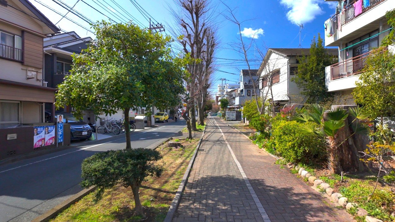 TOKYO Kumegawa Walk - Japan 4K HDR