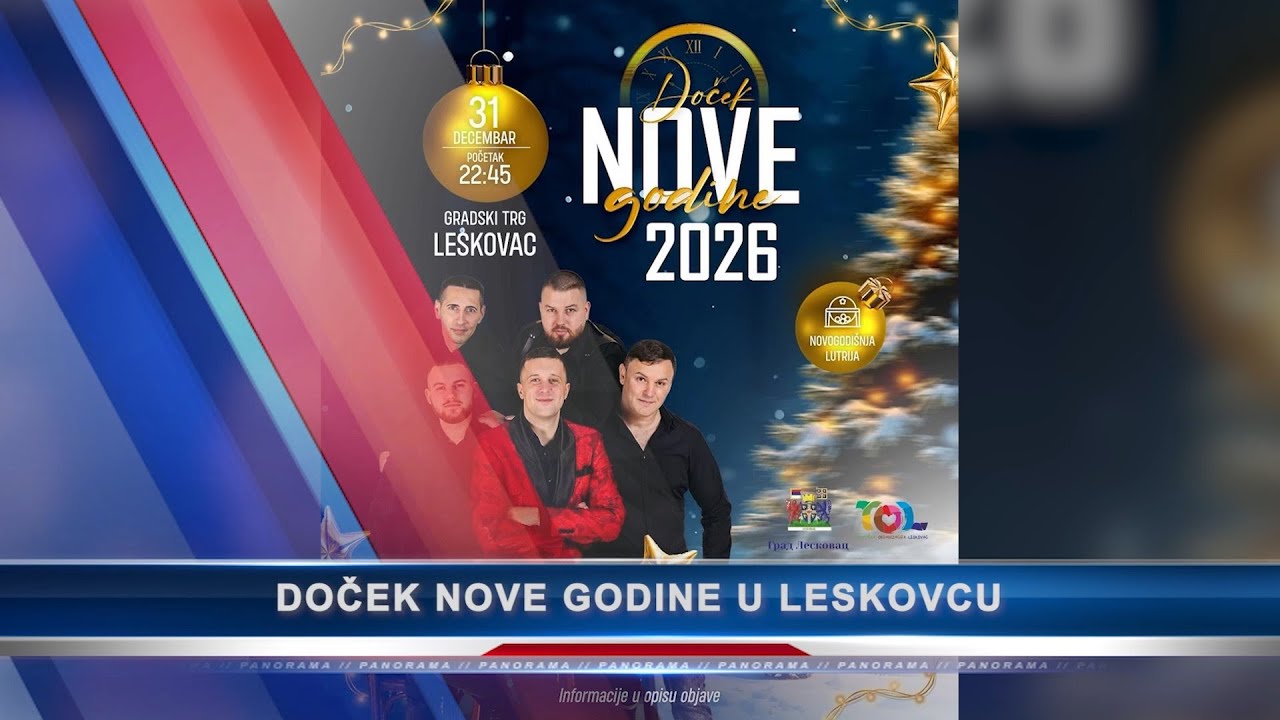 Panorama 26.12.2025. | TV Leskovac
