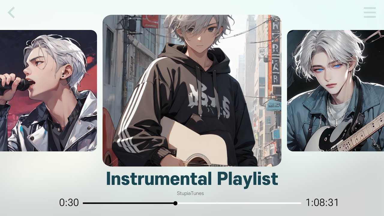 [Playlist] Instrumental version | 영광의 해일로 | 네이버웹툰 | 웹소설 | 팬송
