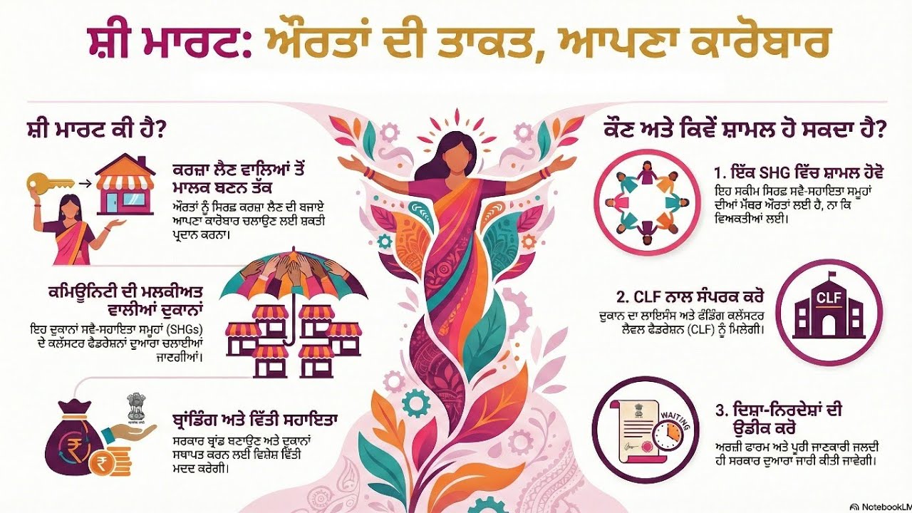 She Mart scheme introduced by Govt of India During 2026 budget session
