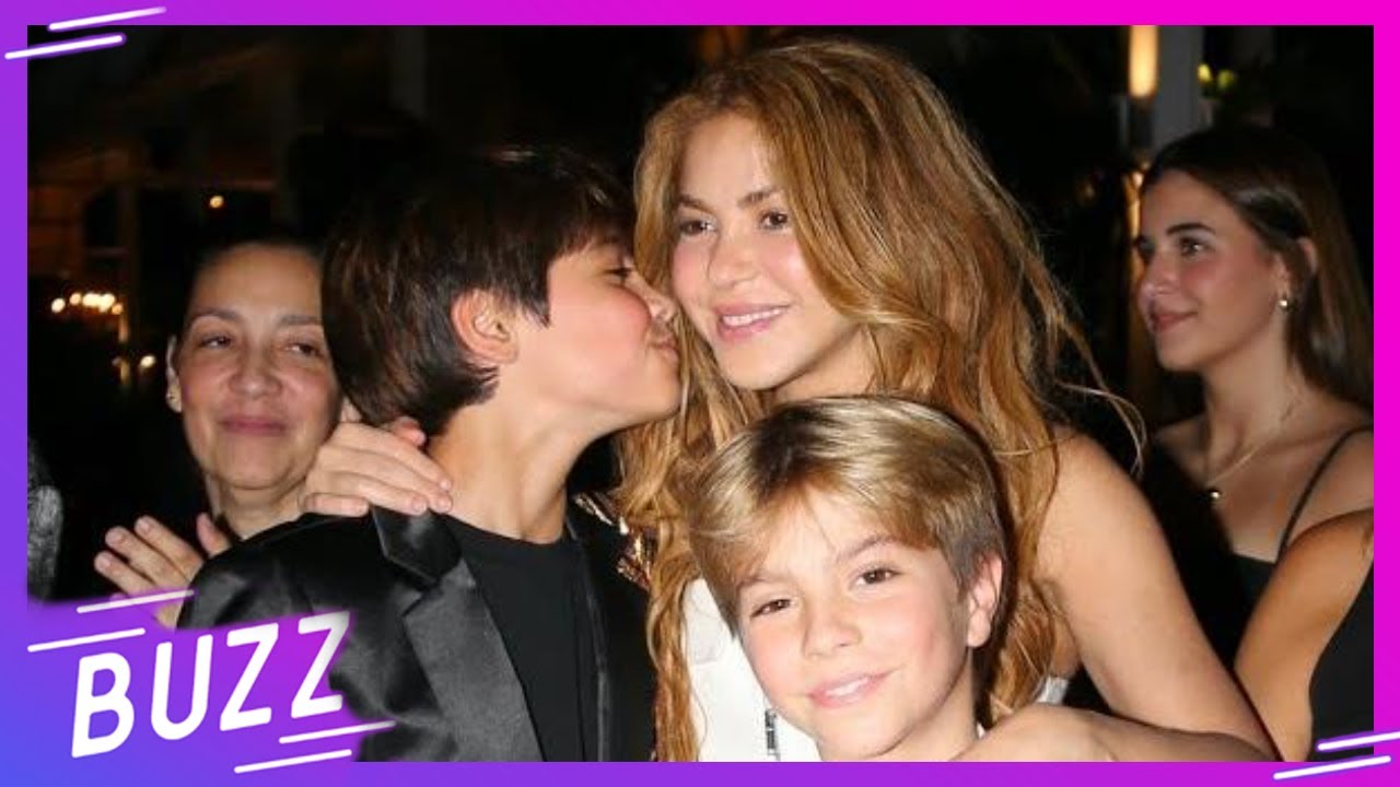 Shakira comparte una gala especial con sus hijos Milan y Sasha | Buzz