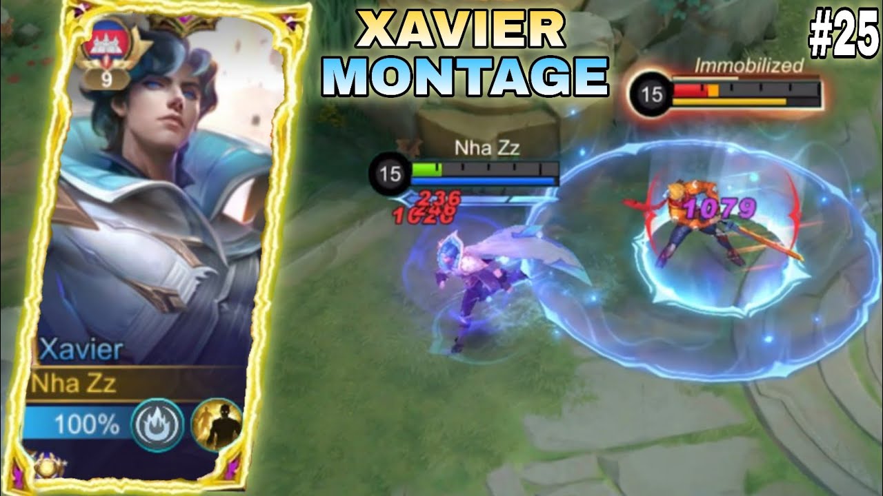 AGGRESSIVE & INSANE XAVIER MONTAGE #25 ~ MOBILE LEGENDS
