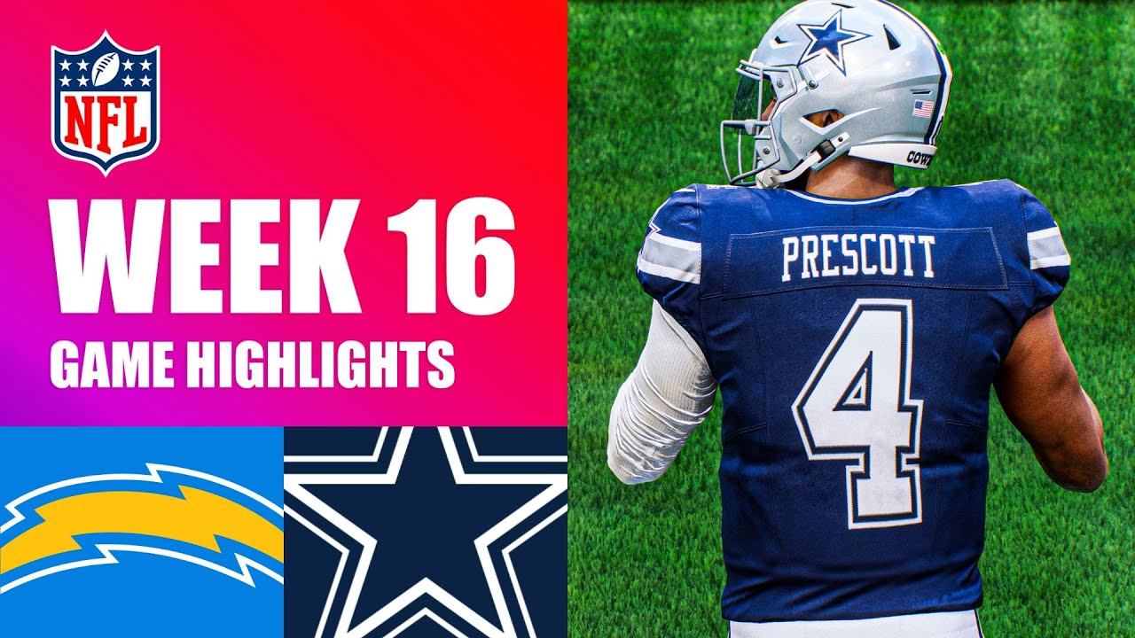 Chargers vs. Cowboys Week 16 - Madden 26 Simulation Highlights
