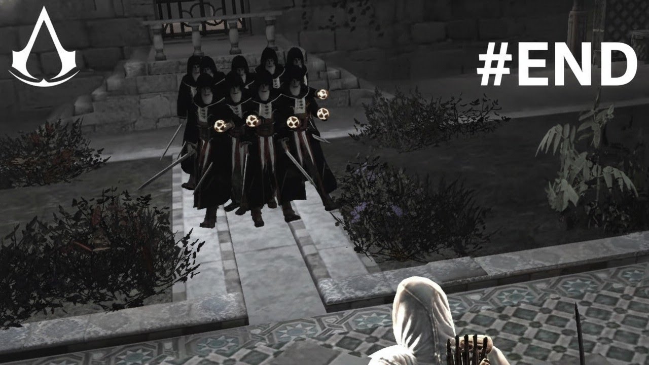 FINAL BOSS KITA MELAWAN MENTOR SENDIRI AL MUALIM TERNYATA SEORANG MANIPULATIF - Assassin Creed 1 END