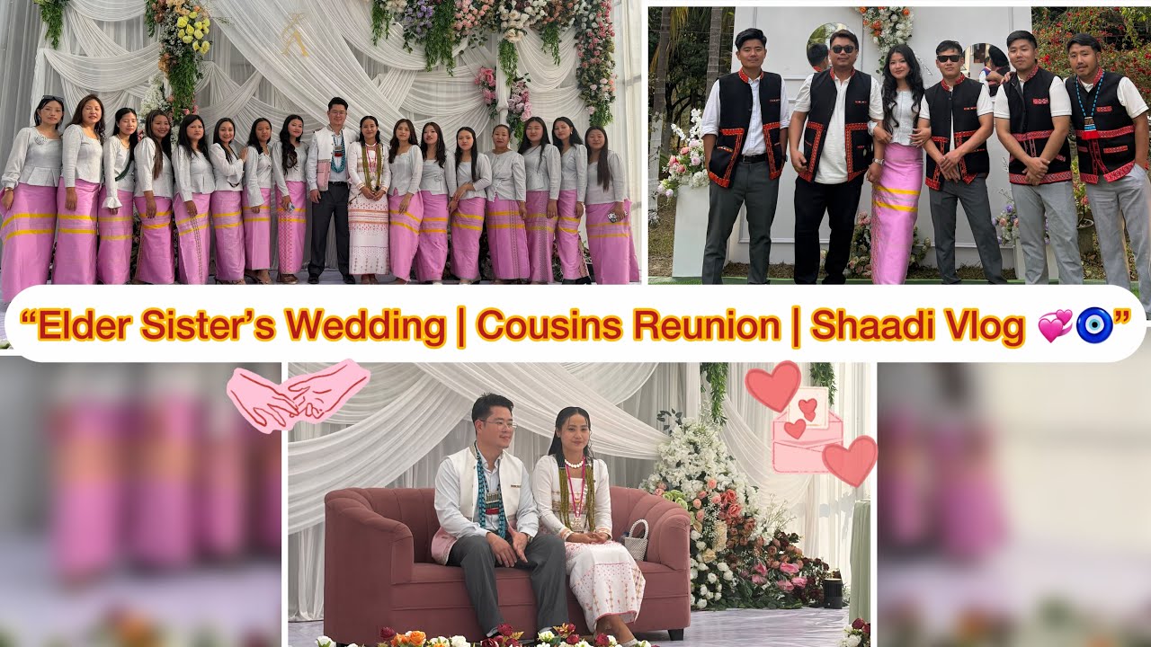 Vlog 20: “Elder sister’s wedding vlog | A day full of Love & Emotions🧿💞”