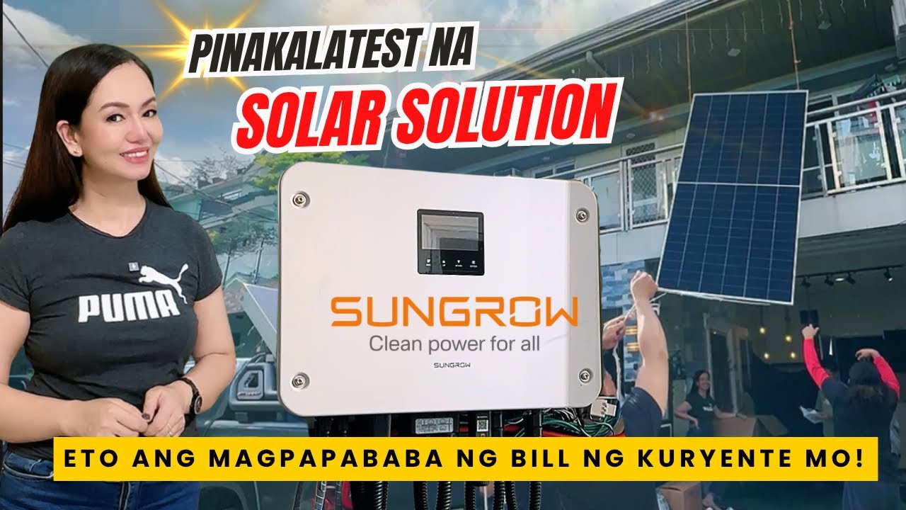 ZERO ELECTRIC BILL?, Baka eto na rin ang Solusyon mo! SUNGROW HYBRID INVERTER MG6RL/ Solar Setup