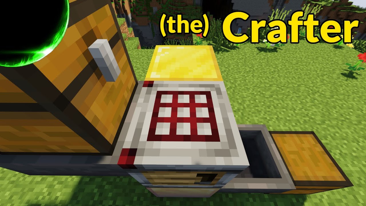 The Crafter & Interactions with Redstone Components | Minecraft Redstone Engineering Tutorial