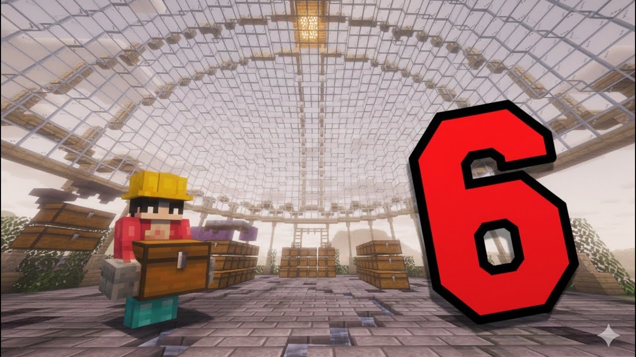 Minecraft ITA S1 E6 - La CAPELLA prende forma, iniziamo il MAGAZZINO INTERNO