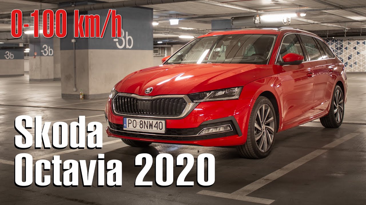 2020 Skoda Octavia Combi 2.0 TDI 150 KM DSG - test przyspieszenia 0-100 km/h