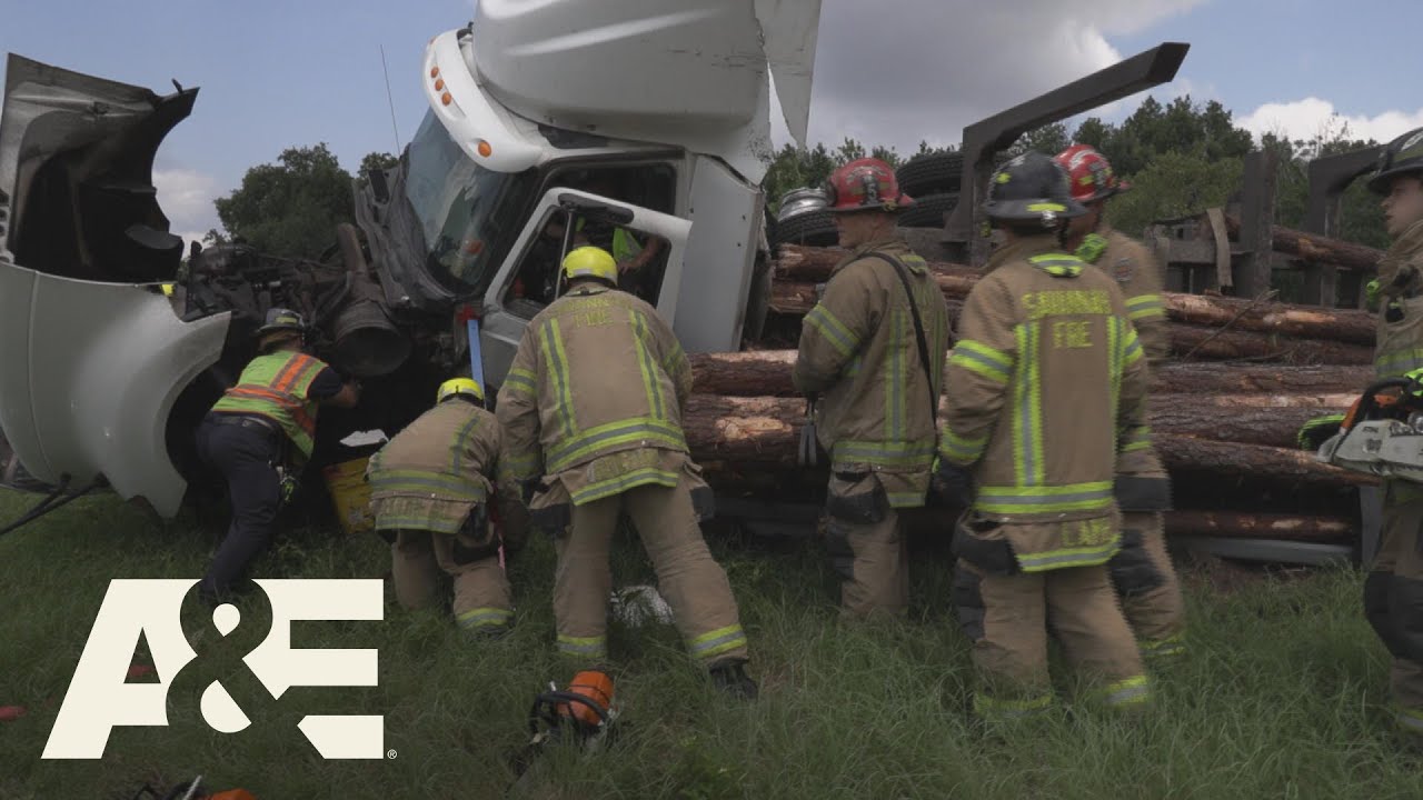 Live Rescue: Driver Trapped Inside Crashed Truck (Season 3) | A&E