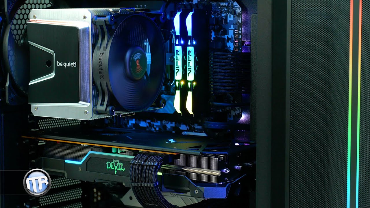 1300€ (RGB) Gaming PC im be quiet! Pure Base 500DX!
