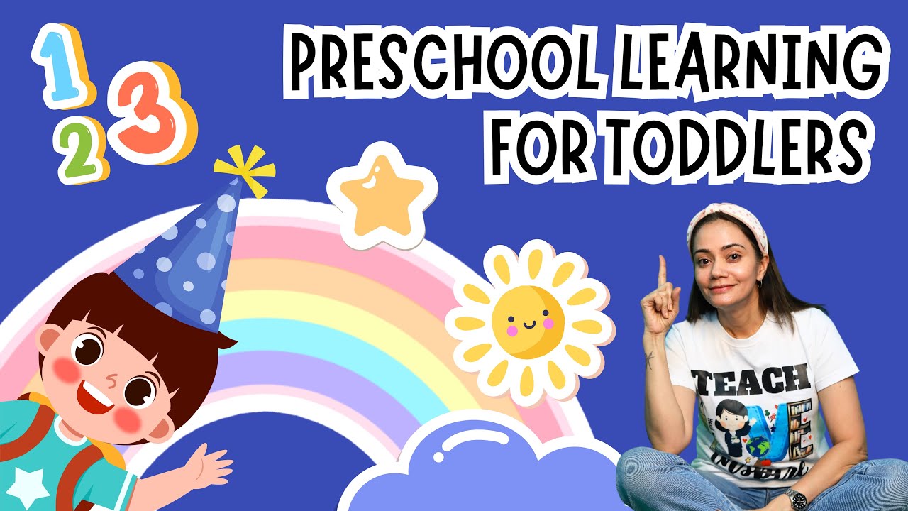 Learn Numbers, Shapes & Colors & Rainbow Fun | Preschool Songs and fun for Toddlers |Babies |kids.