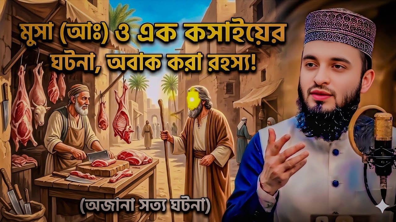 মুসা নবী ও কসাই এর ঘটনা┇Mizanurrahman azhari, mizanur rahman azhari waz, azhari new waz, bd waz 2026