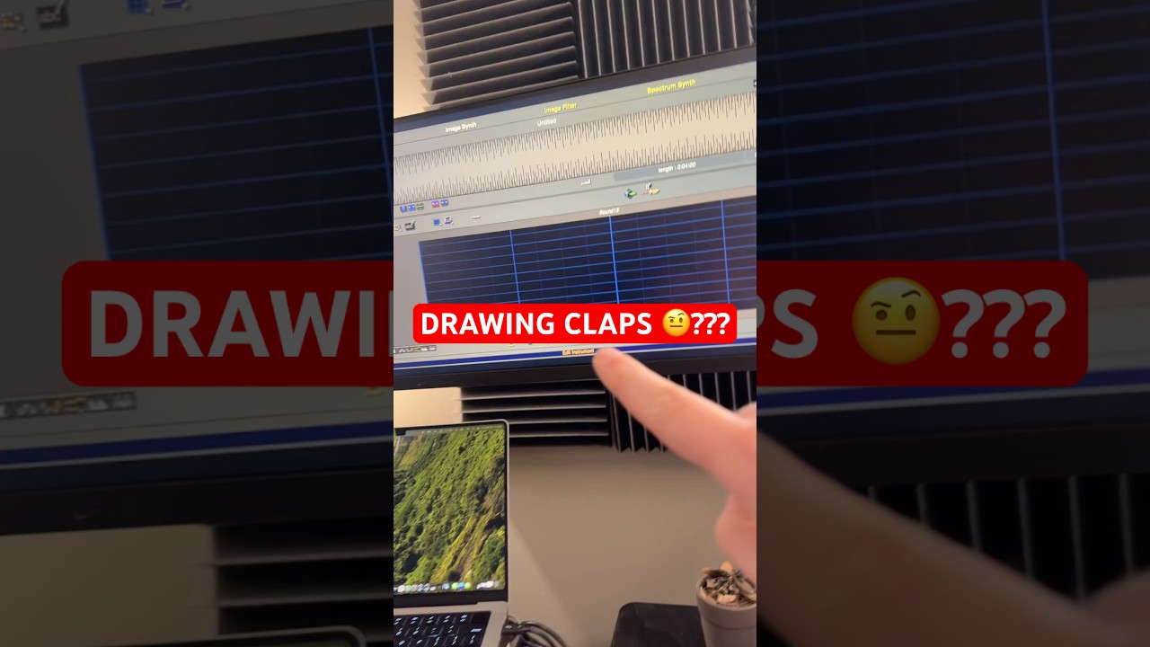bro out here drawing claps?? #edm #sounddesign #music #synth #clap #dope #tips #creative #fun
