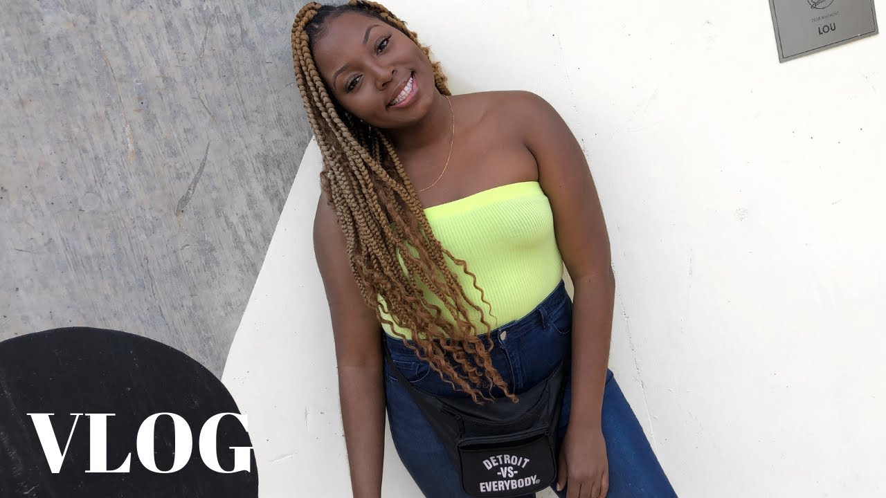 She almost ripped it down there ( Ponce City Market) | Atlanta Daily Vlogs