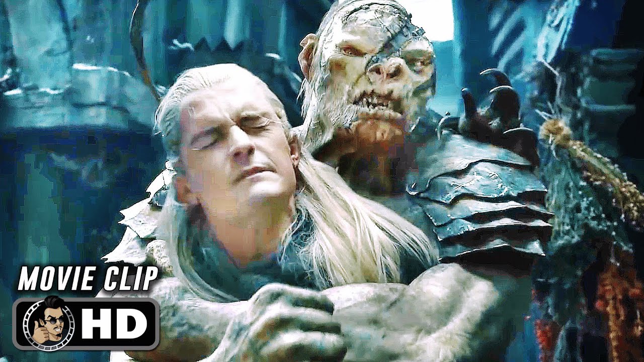 Legolas Vs Bolg Fight Scene | THE HOBBIT THE DESOLATION OF SMAUG (2013) Movie CLIP HD