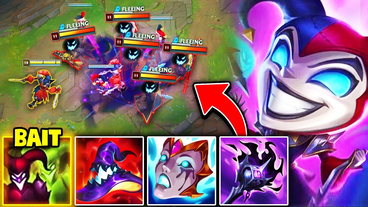 PINK WARD SHACO NEVER FAILS TO AMAZE! (HILARIOUS BAITS)