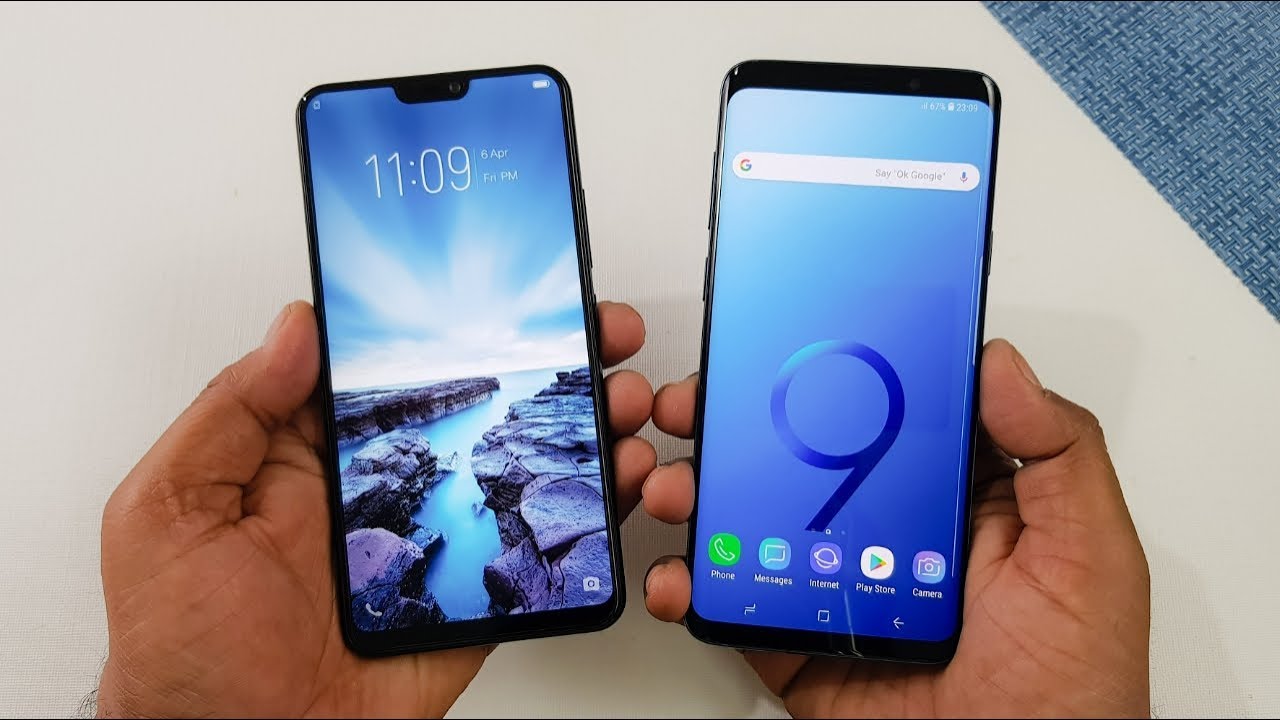ViVo V9 vs Samsung Galaxy S9+ Speed Test | Mid Range vs Flagship !