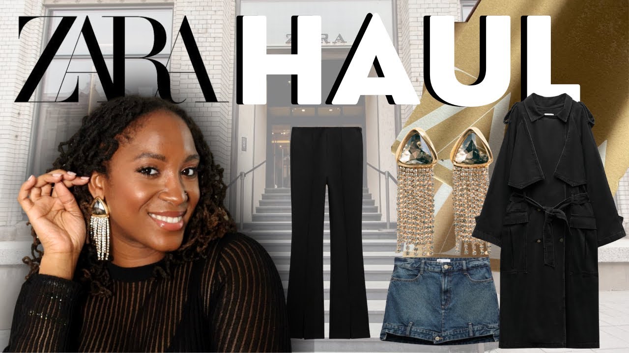 NEW IN ZARA WINTER HAUL AND TRY ON SIZE 10-12