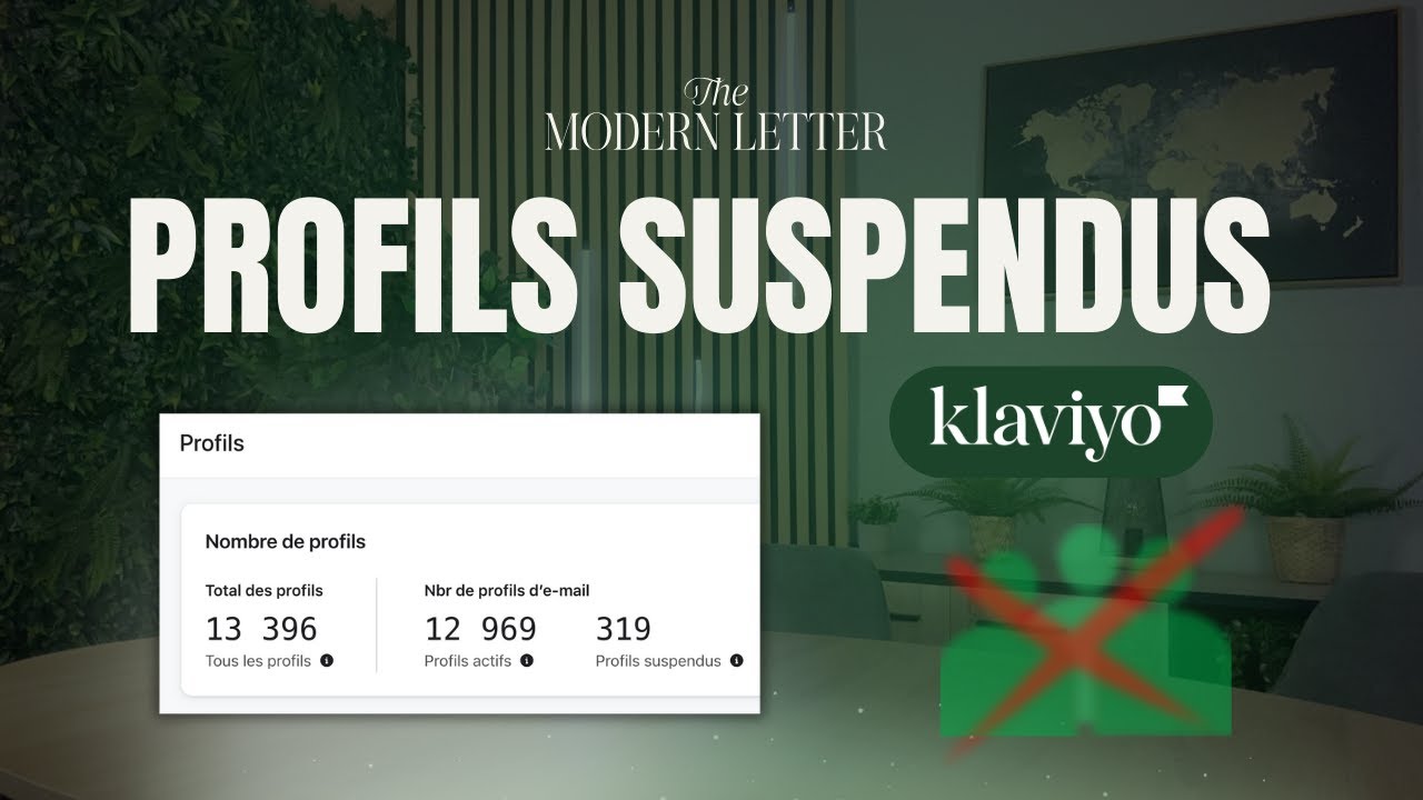 Comment gérer les profils suspendus sur Klaviyo ? (Guide Email Marketing)