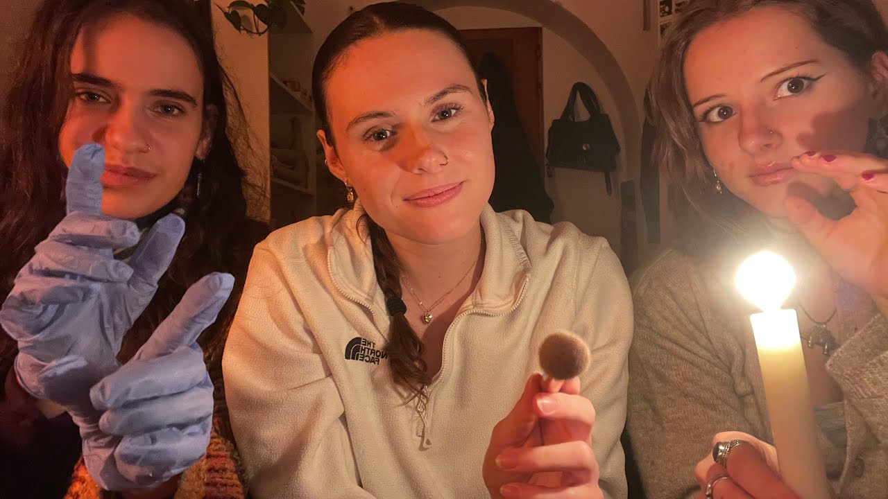ASMR personal attention 👑✨ (visual triggers, glove sounds 🧤, mic and camera brushing)