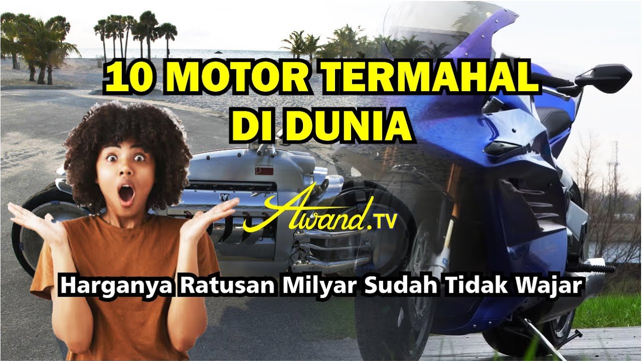 10 Motor Termahal di Dunia | Harganya Ratusan Milyar sudah tidak wajar