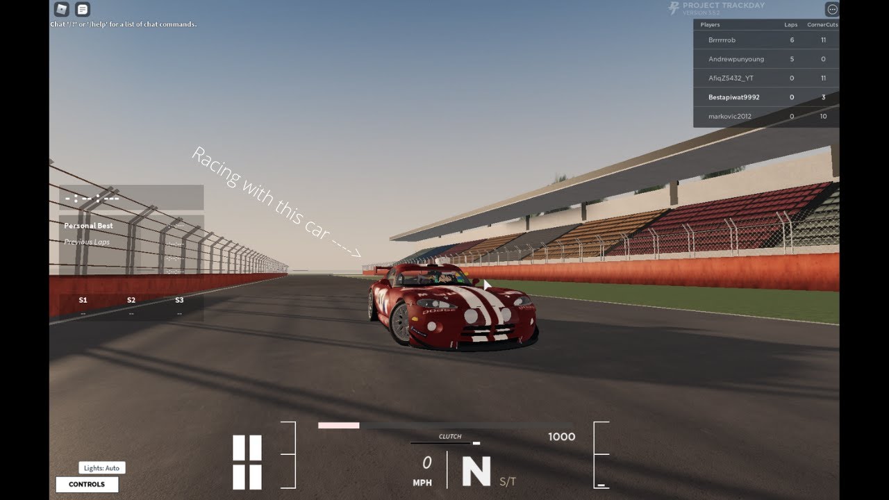 The Viper Race (Project Trackday)