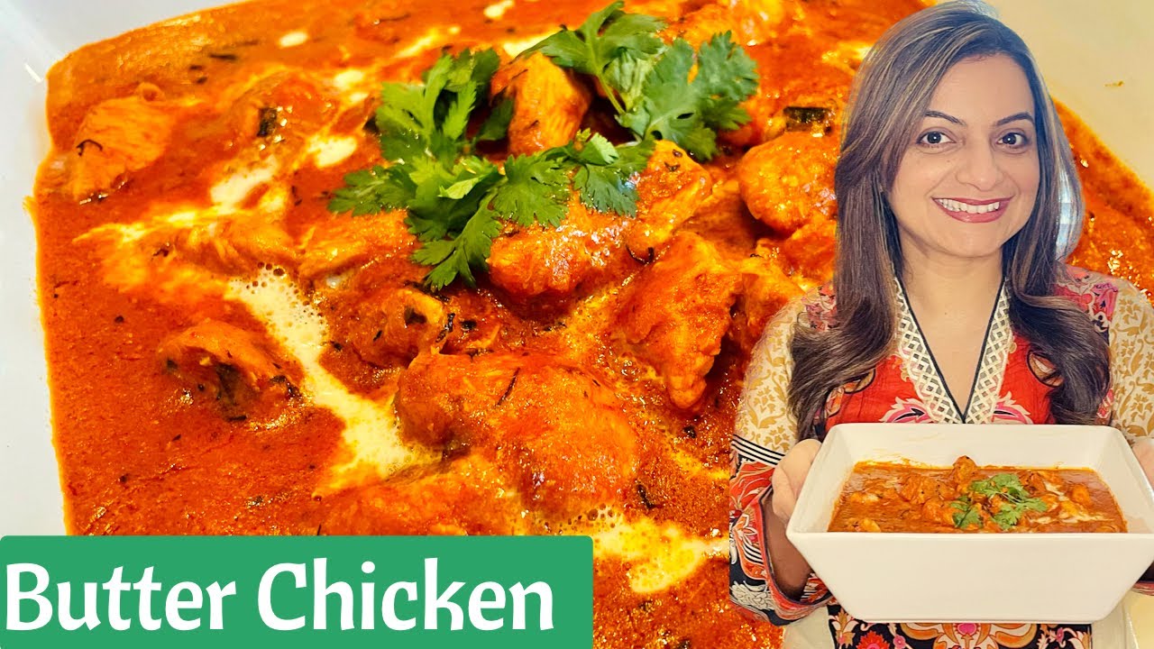 Butter Chicken Recipe At Home | Chicken Makhani Recipe | Easy Chicken Recipe | Hindi | Urdu