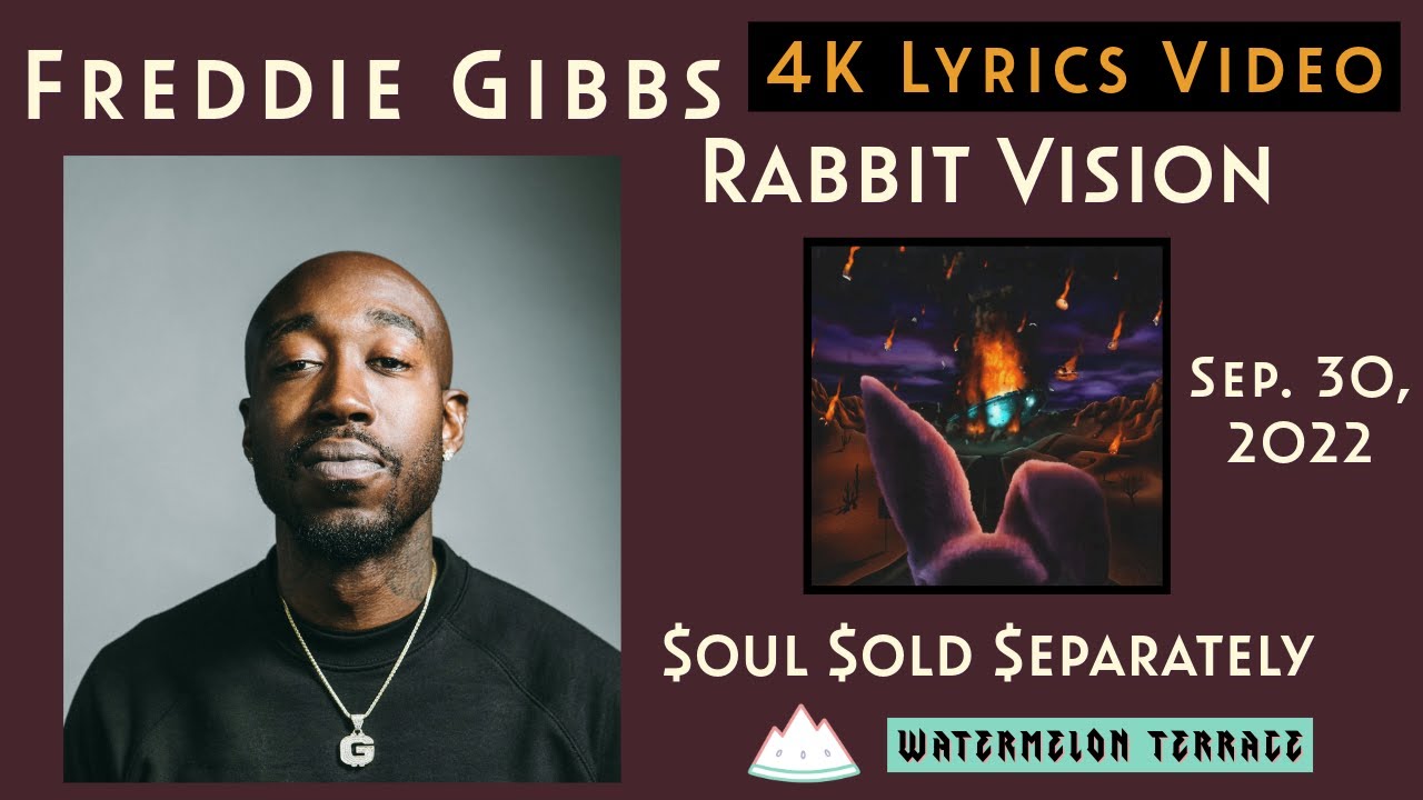 Freddie Gibbs - Rabbit Vision | Lyrics Video | $oul $old $eparately | 2022 | (232)