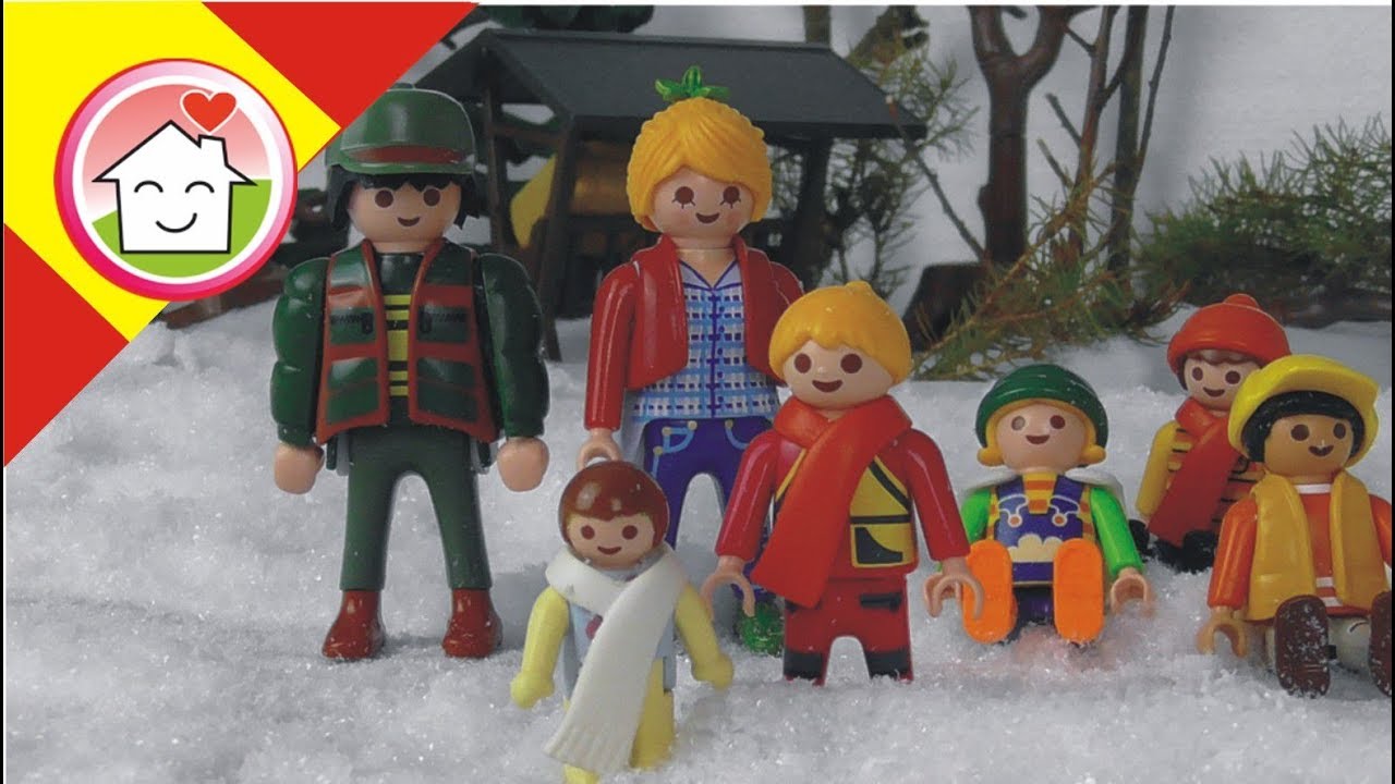 Playmobil en español Arbol de Navidad - La Familia Hauser