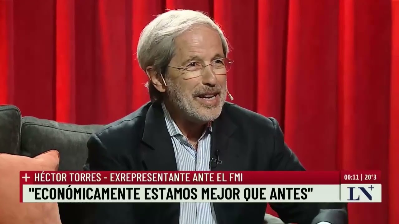 Héctor Torres, exrepresentante ante el FMI: 