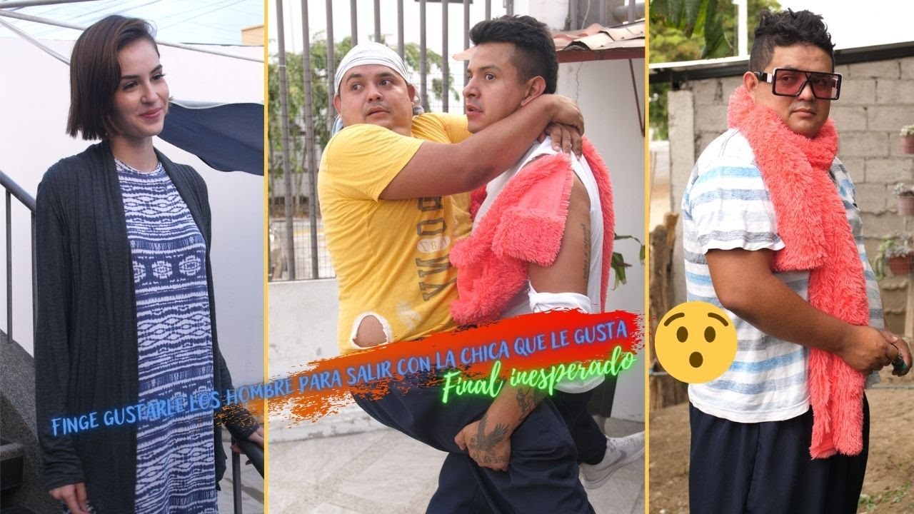Finge gustarle los hombre para salir con la chica que le gusta🤣😱