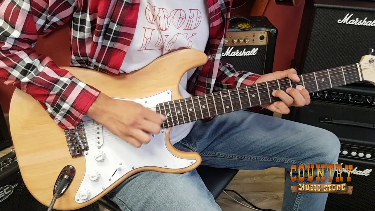 Guitarra El&eacute;ctrica ONAS Stratocaster - Industria Argentina - Country Music Store