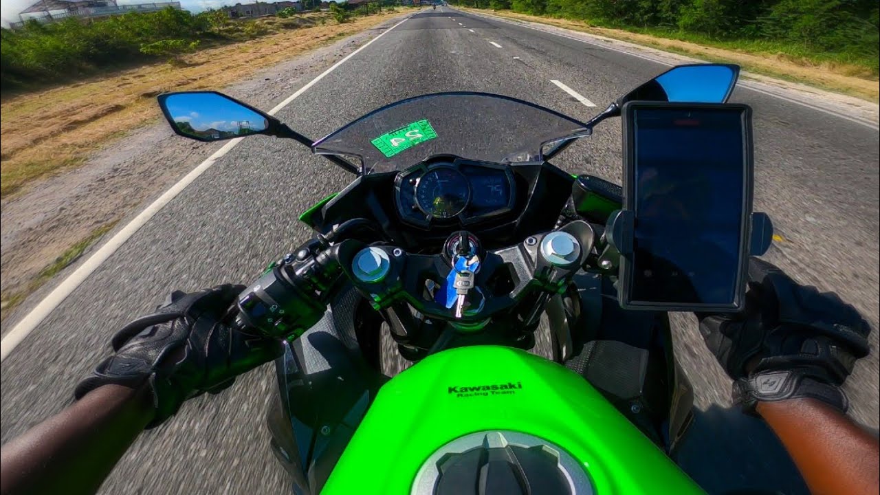 Незабываемое: моя первая поездка на Kawasaki Ninja 400