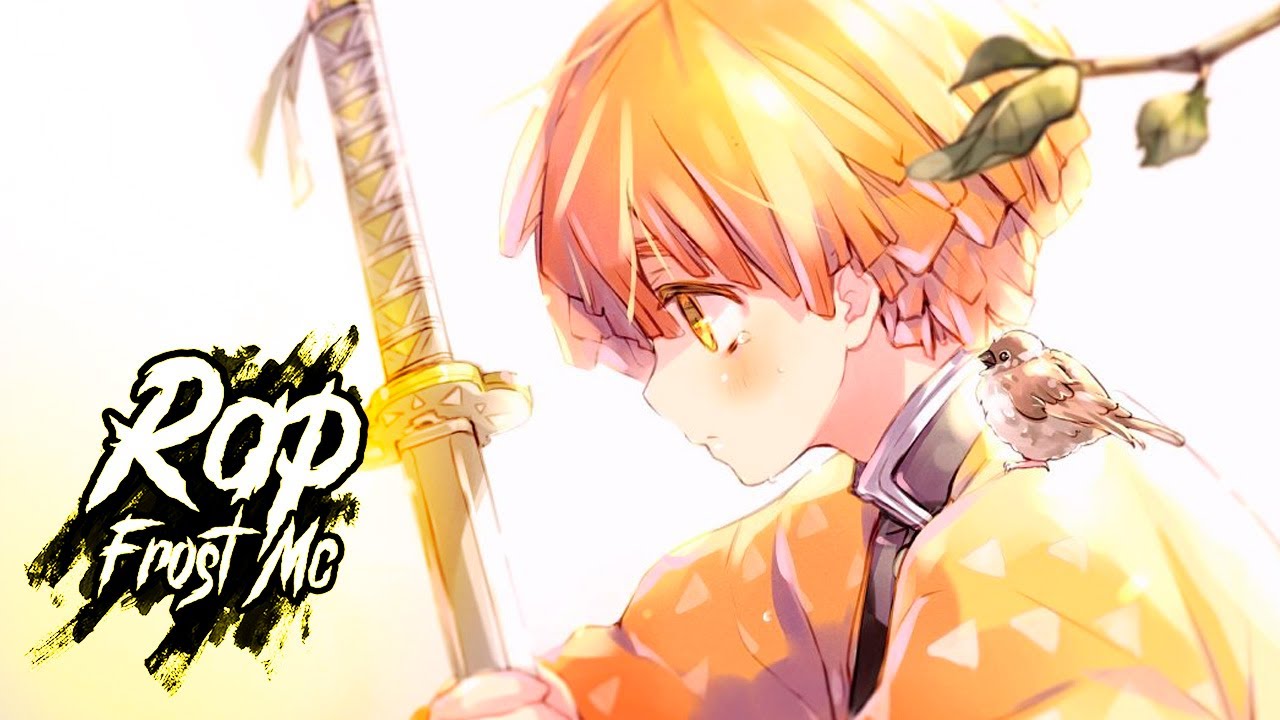 Rap do Zenitsu (Demon Slayer/MANGÁ) - SETIMA FORMA | Geek SONG | Frost Mc