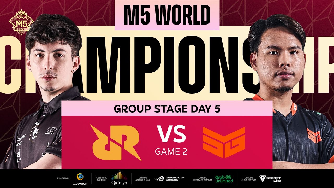 ENG M5 Group Stage Day 5  RRQ vs SMG  Game 2
