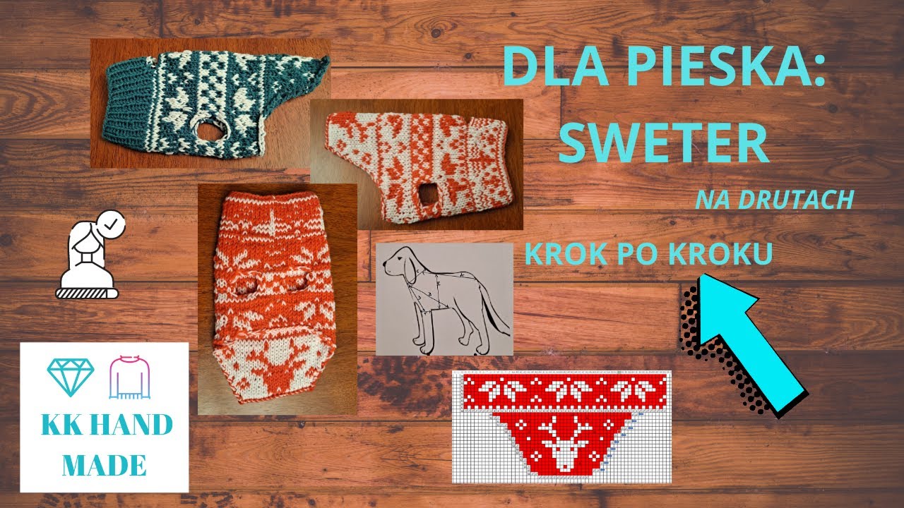 🐕‍🦺P#1 SWETEREK na drutach DLA PIESKA