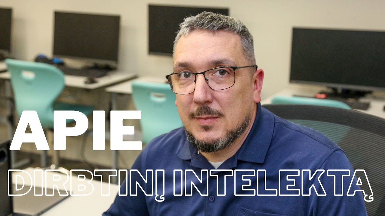 Dirbtinis intelektas mokyklose: galimybė ar i&scaron;&scaron;ūkis?