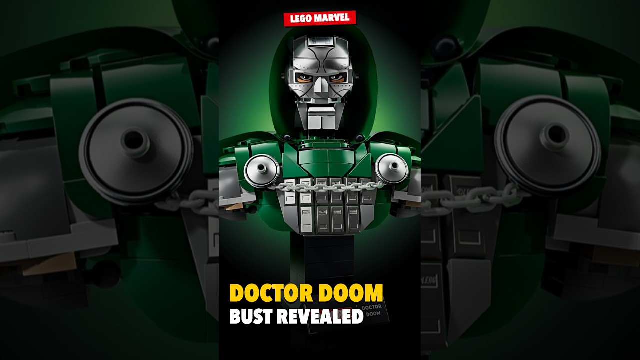 LEGO Made a Doctor Doom Bust &mdash; Minifigure Included | Marvel Set #76345