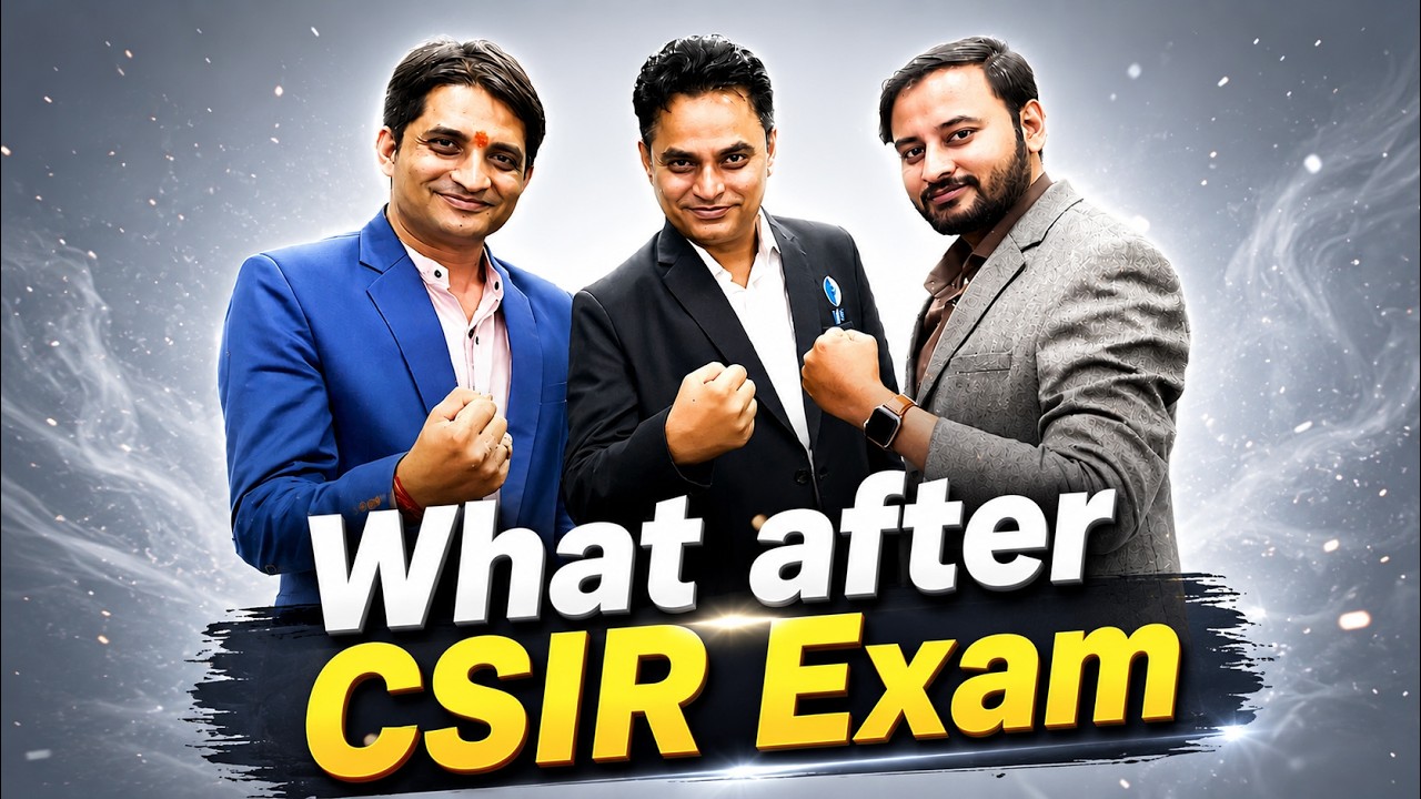 What After CSIR NET JRF Exam I CSIR DBT MERGE I Other Target Besides CSIR 2026 I Join Live I IFSA