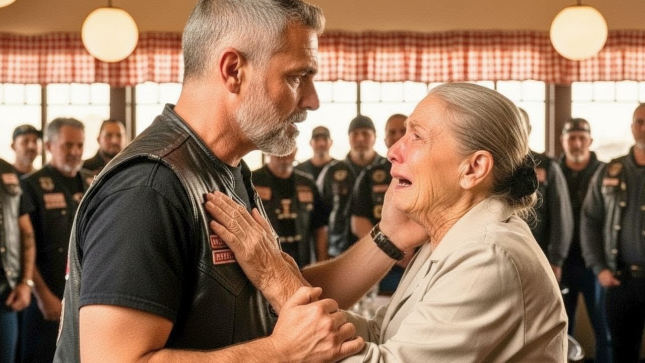 “Do You Remember Me?” He Asked — 97 Hell’s Angels Bikers Knocked on the Elderly Woman’s Door