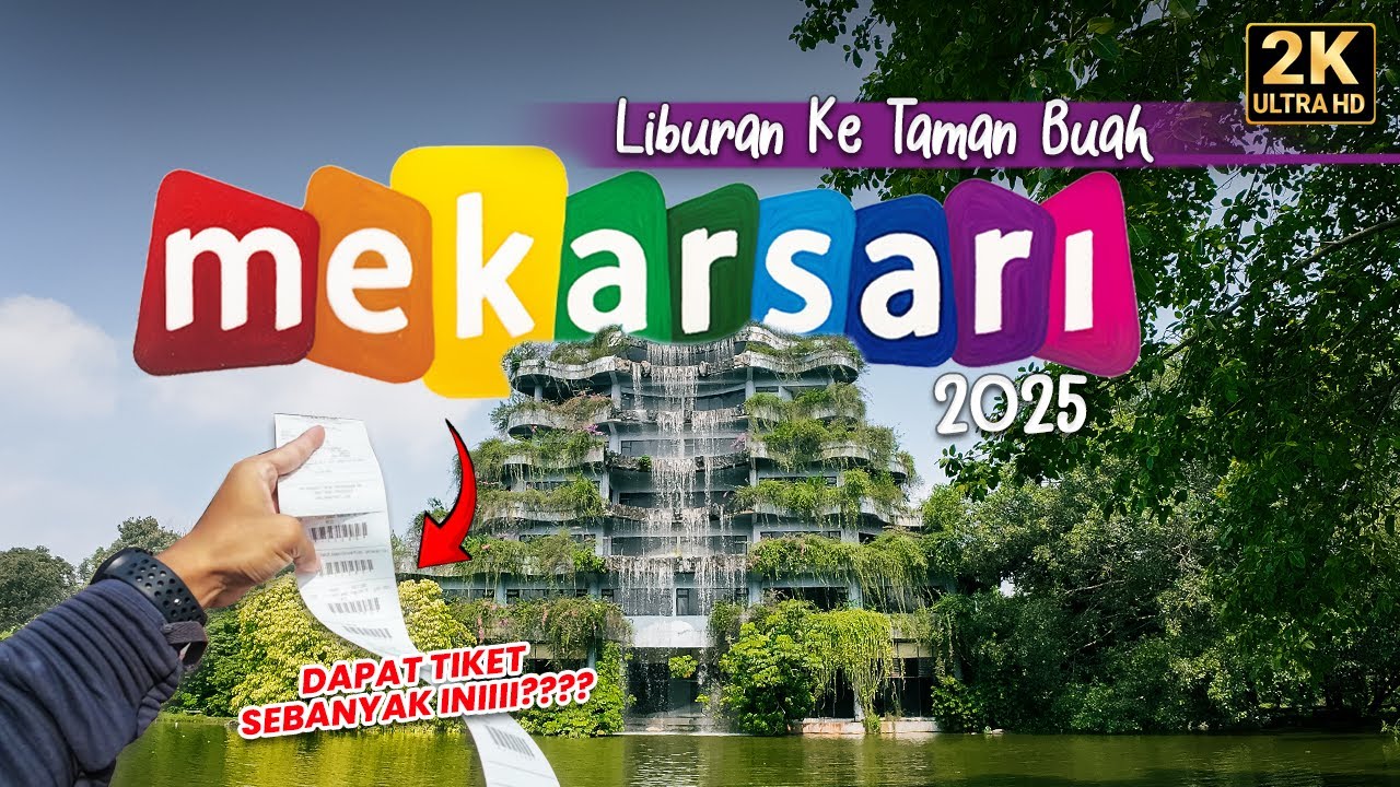 MEKARSARI DIBUKA LAGI ‼️ Wisata Keluarga Dekat Jakarta, Cuma 30 Menit!