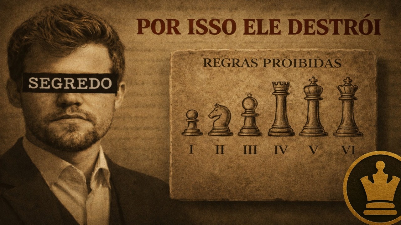 As 10 regras OCULTAS do Carlsen que FACILITAM o xadrez