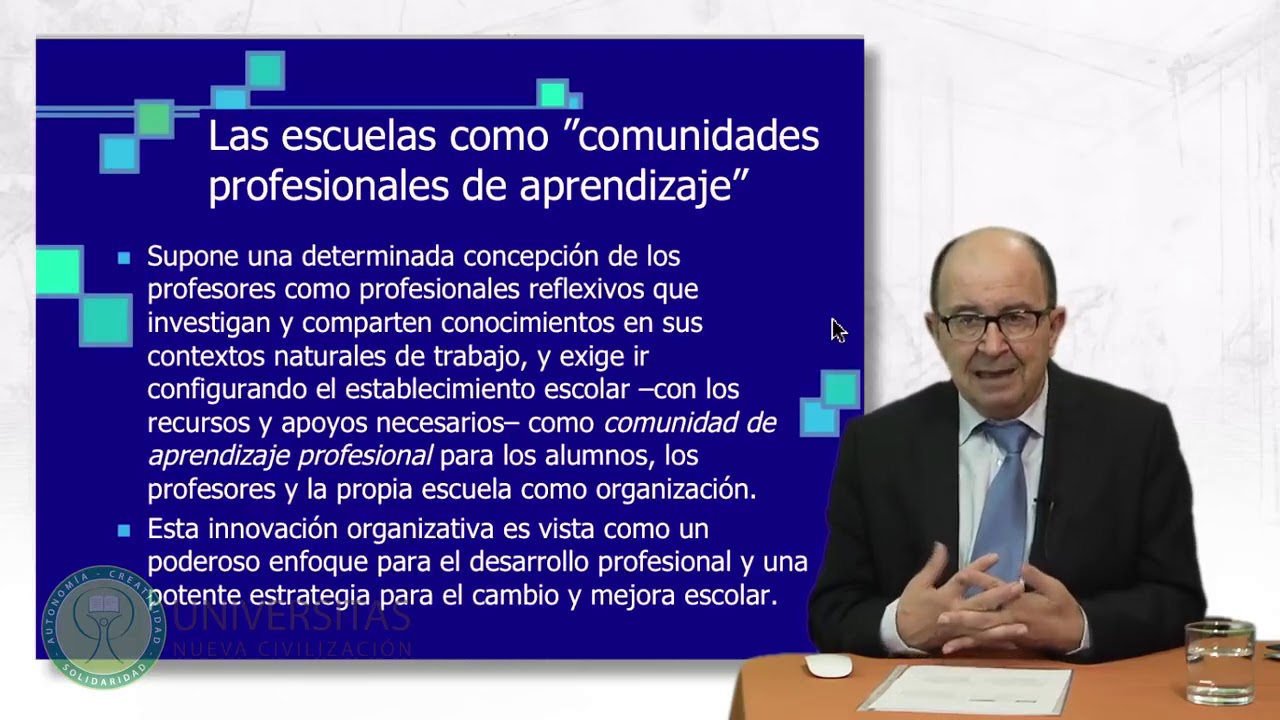 Las Escuelas como Comunidades de Aprendizaje Docente   Antonio Bolívar