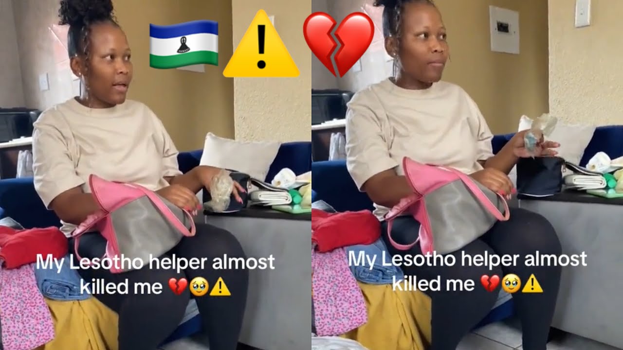 Video of Lesotho helper who stole from her employer resurfaces😲