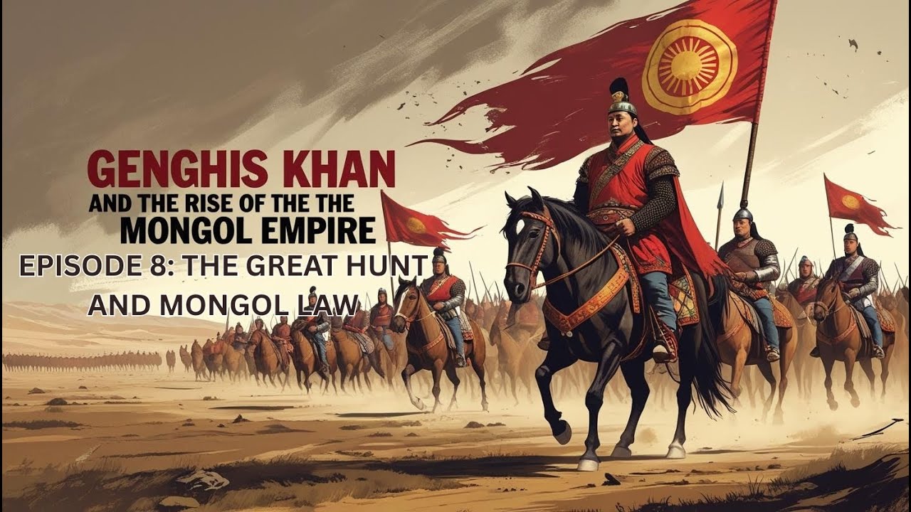 GENGHIS KHAN AND THE RISE OF THE MONGOL EMPIRE - Episode 8: The Great Hunt and Mongol Law